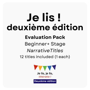 Je lis ! 2<sup>e</sup> Evaluation Pack Beginner+ Stage (Narratif) - 12 books